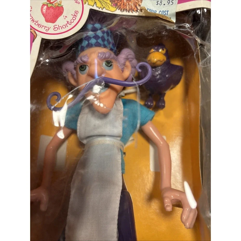 Kenner Purple Pieman & Berry Bird c. 1982  Strawberry Shortcake Friendly Foe MIB